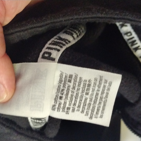 Victoria's Secret PINK Campus Quarter Zip Tropical Floral Embroidery Sweater XS - Picture 5 of 5